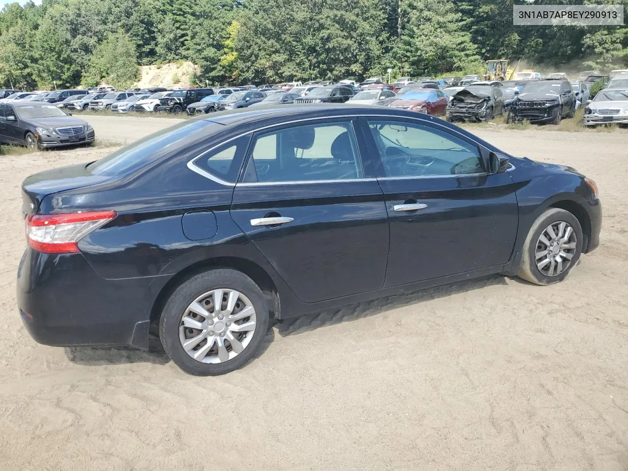 2014 Nissan Sentra S VIN: 3N1AB7AP8EY290913 Lot: 69587394