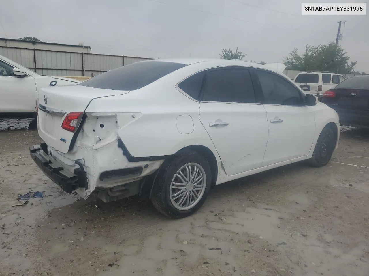 2014 Nissan Sentra S VIN: 3N1AB7AP1EY331995 Lot: 69629974