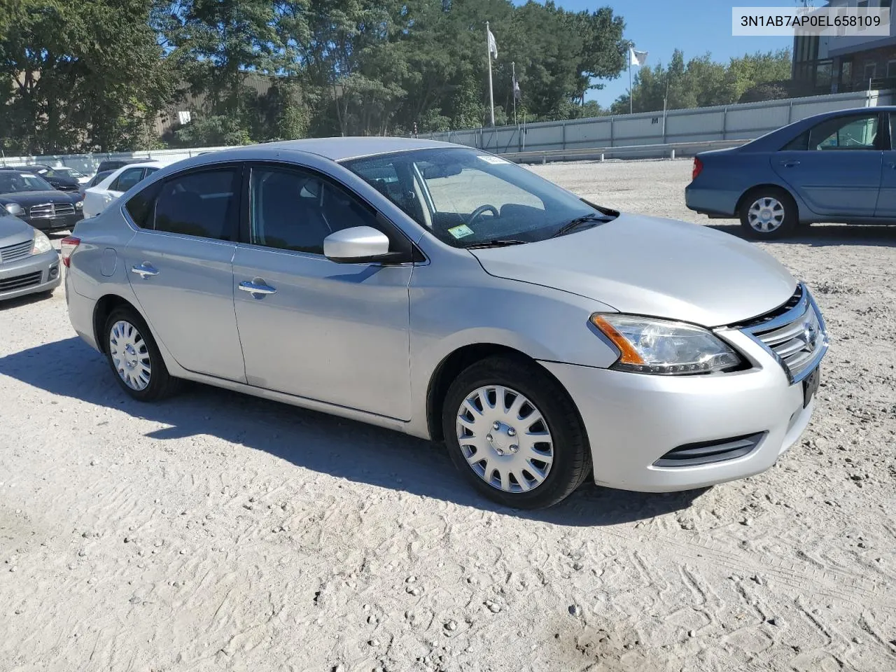 3N1AB7AP0EL658109 2014 Nissan Sentra S