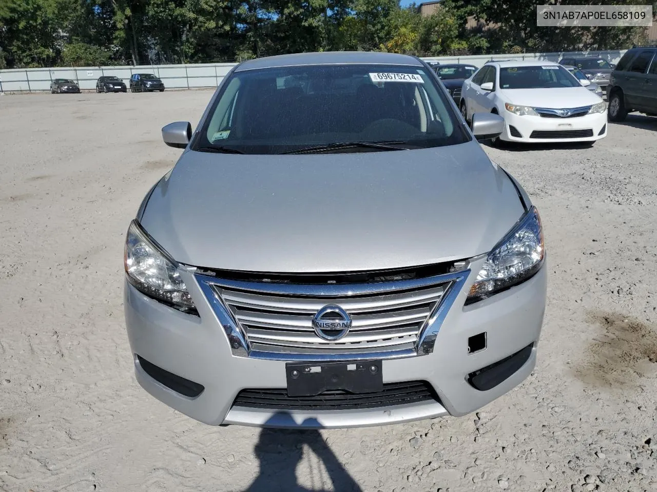 3N1AB7AP0EL658109 2014 Nissan Sentra S