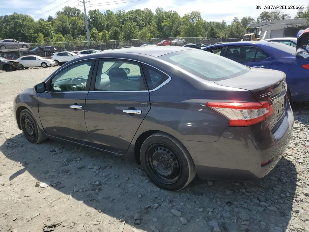 3N1AB7AP2EL626665 2014 Nissan Sentra S