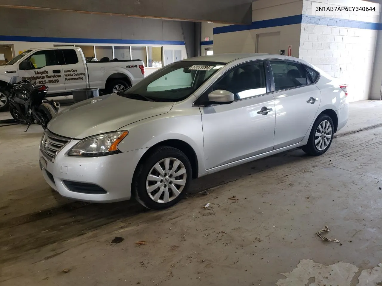 2014 Nissan Sentra S VIN: 3N1AB7AP6EY340644 Lot: 69829894