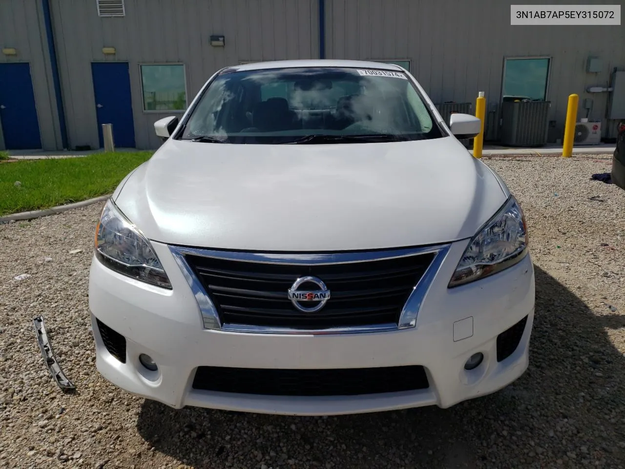 3N1AB7AP5EY315072 2014 Nissan Sentra S