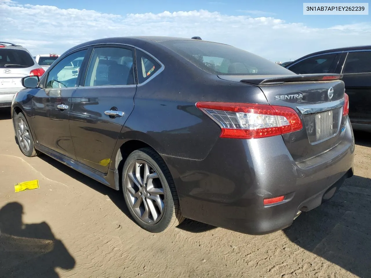 2014 Nissan Sentra S VIN: 3N1AB7AP1EY262239 Lot: 70054954