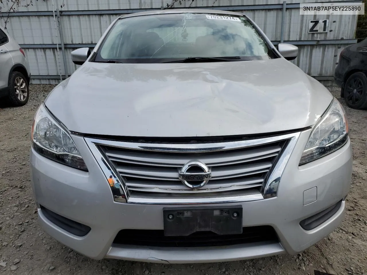 3N1AB7AP5EY225890 2014 Nissan Sentra S