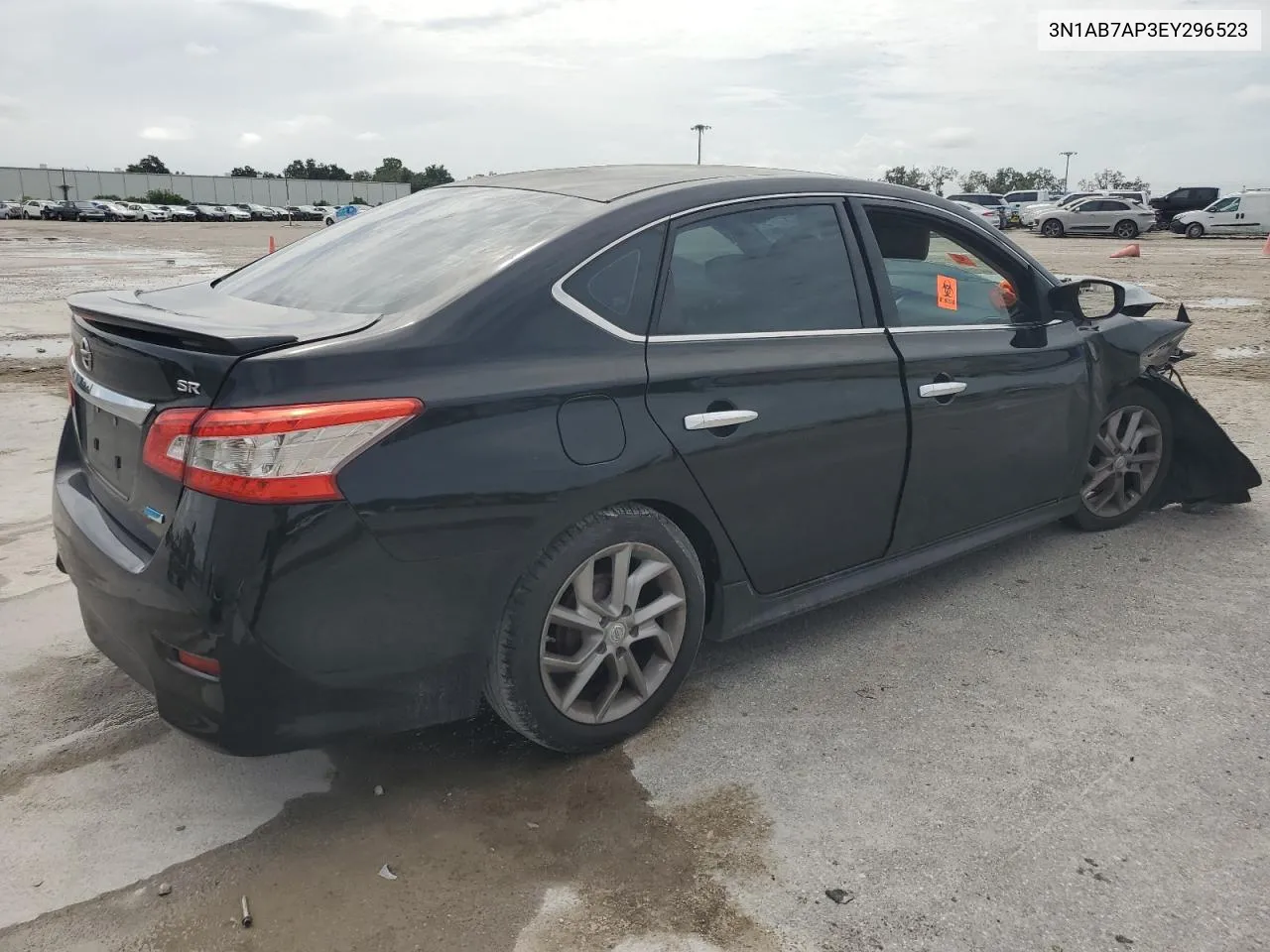 2014 Nissan Sentra S VIN: 3N1AB7AP3EY296523 Lot: 70253204