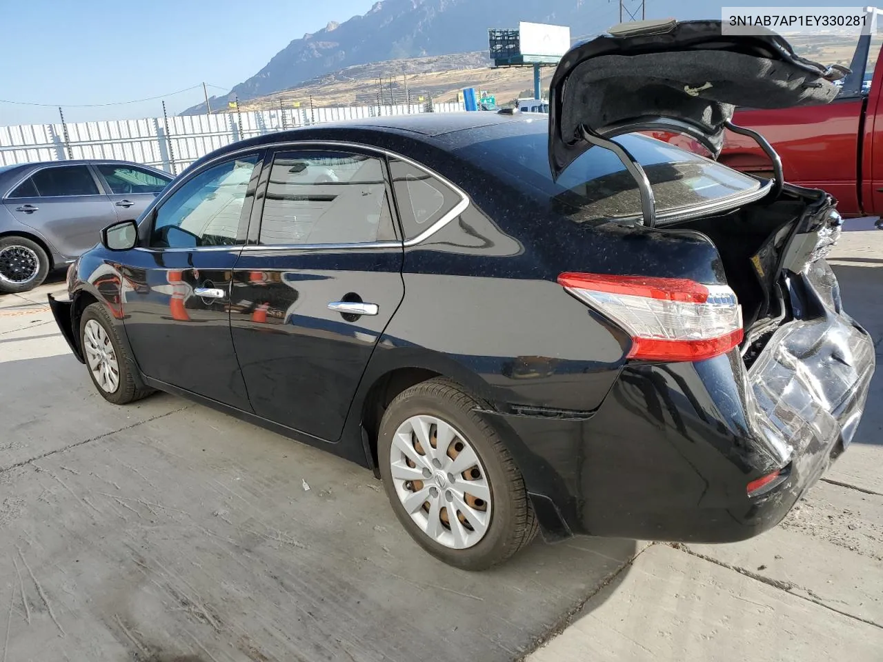 2014 Nissan Sentra S VIN: 3N1AB7AP1EY330281 Lot: 70344704