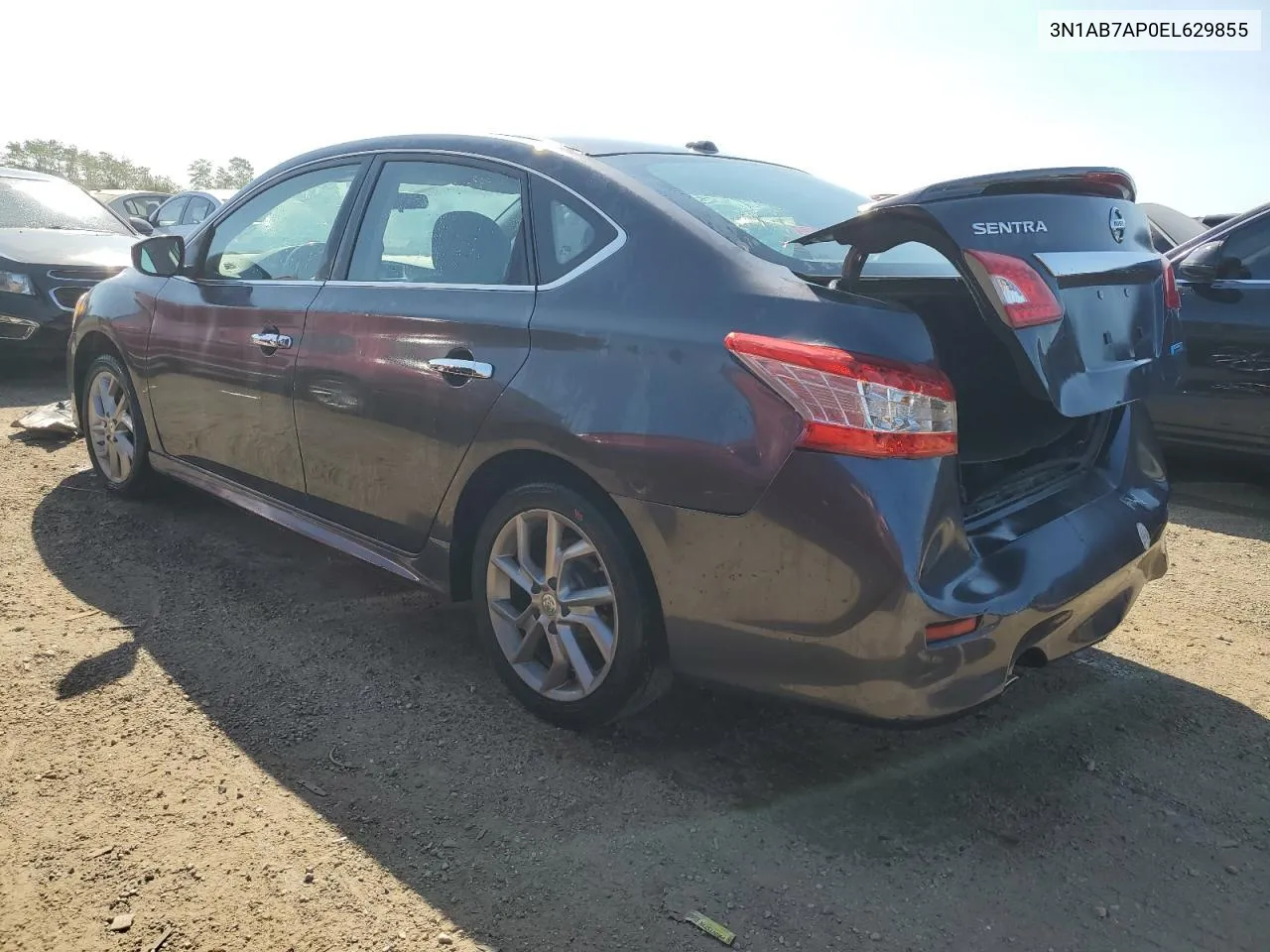 2014 Nissan Sentra S VIN: 3N1AB7AP0EL629855 Lot: 70476834