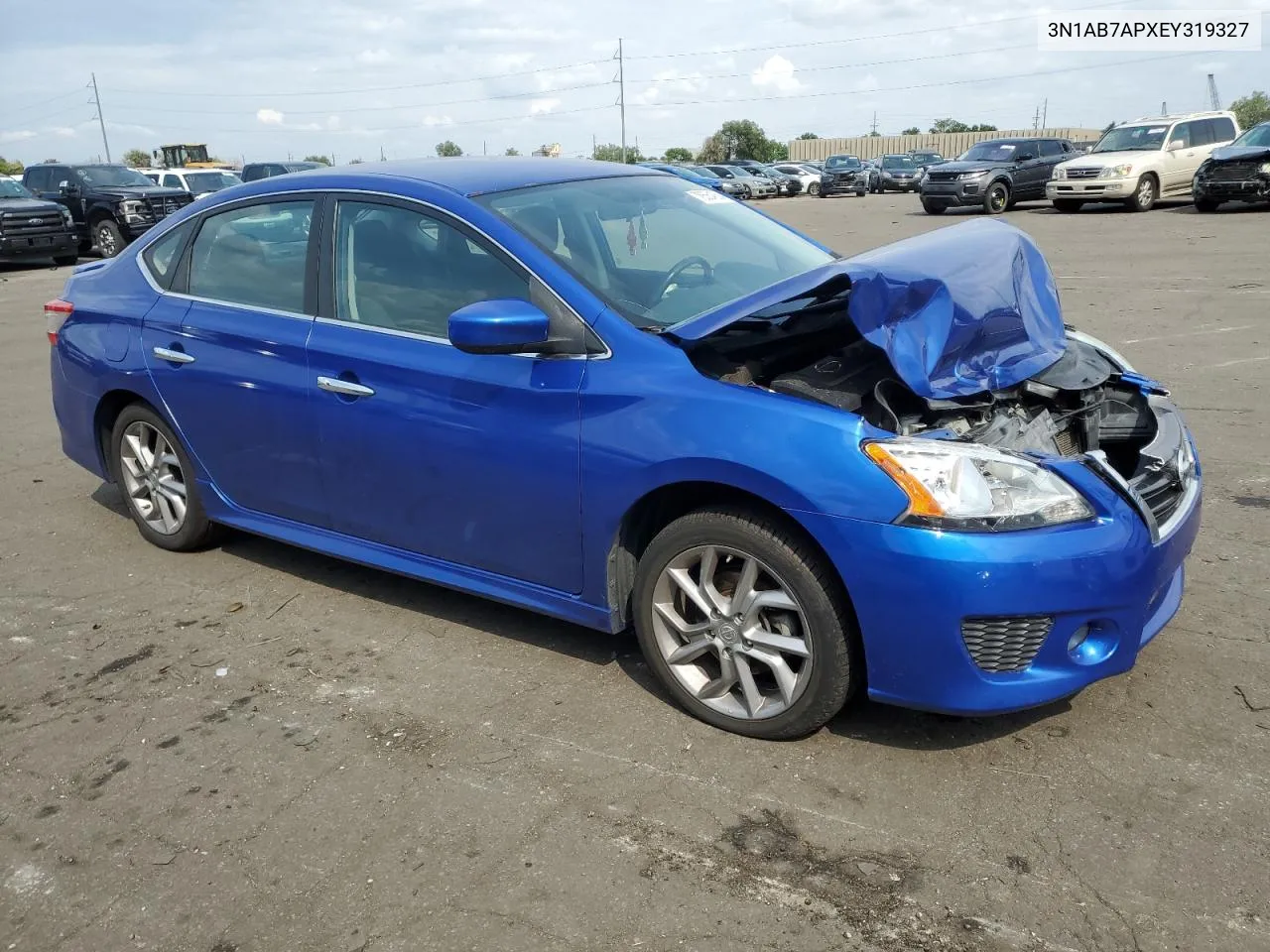 2014 Nissan Sentra S VIN: 3N1AB7APXEY319327 Lot: 70564854