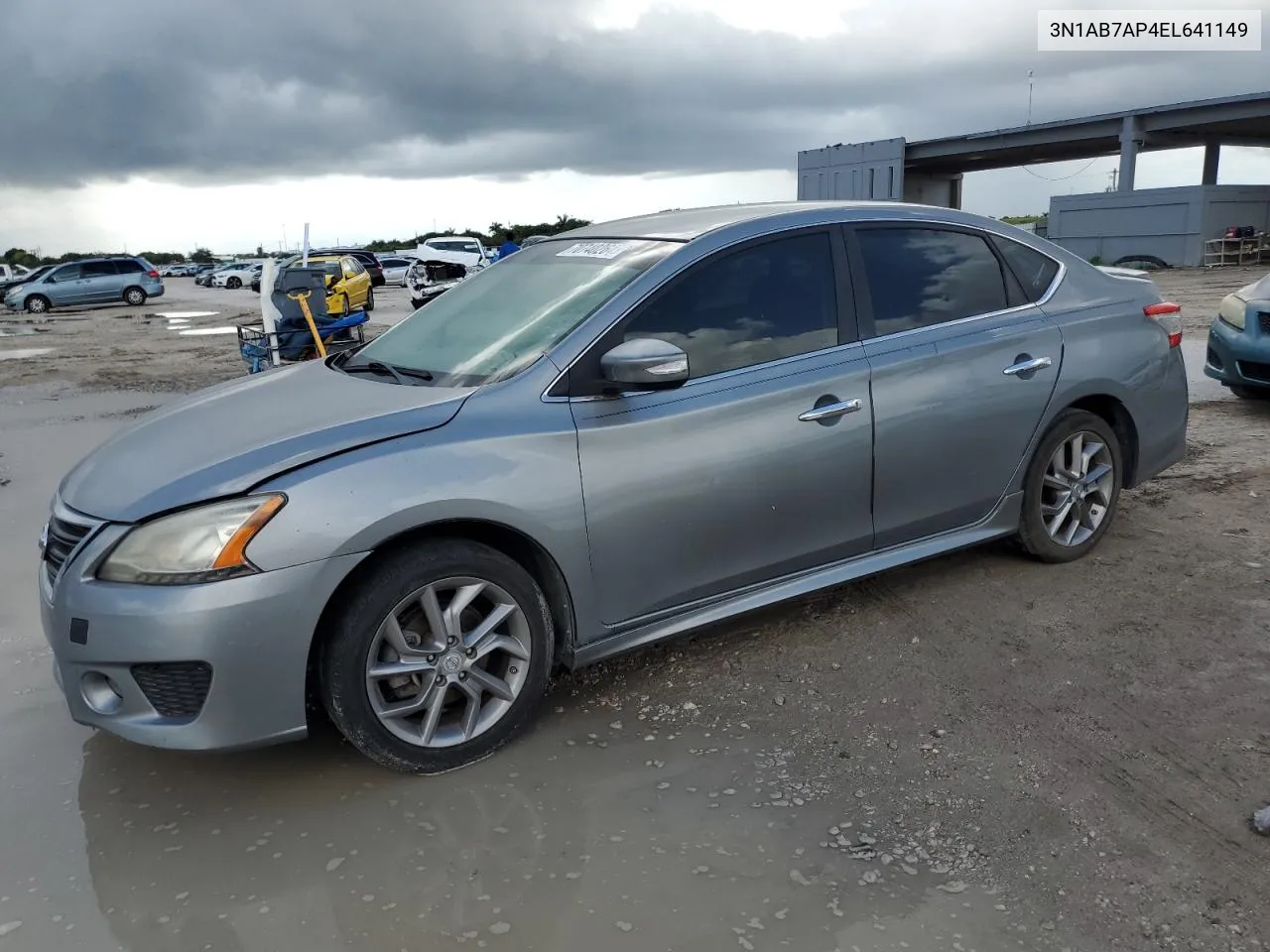 2014 Nissan Sentra S VIN: 3N1AB7AP4EL641149 Lot: 70740264