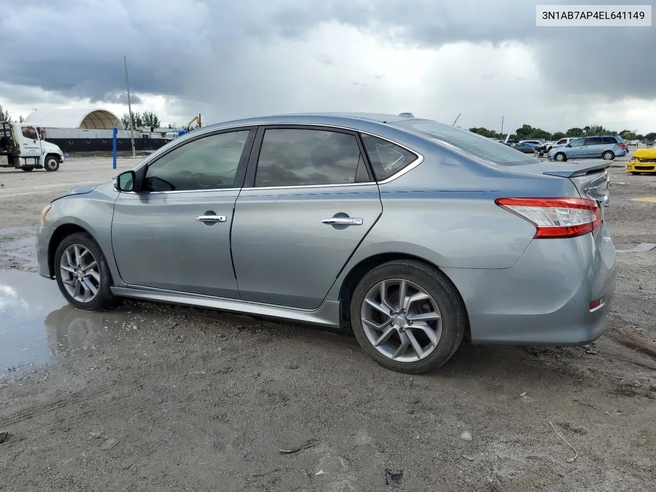 2014 Nissan Sentra S VIN: 3N1AB7AP4EL641149 Lot: 70740264