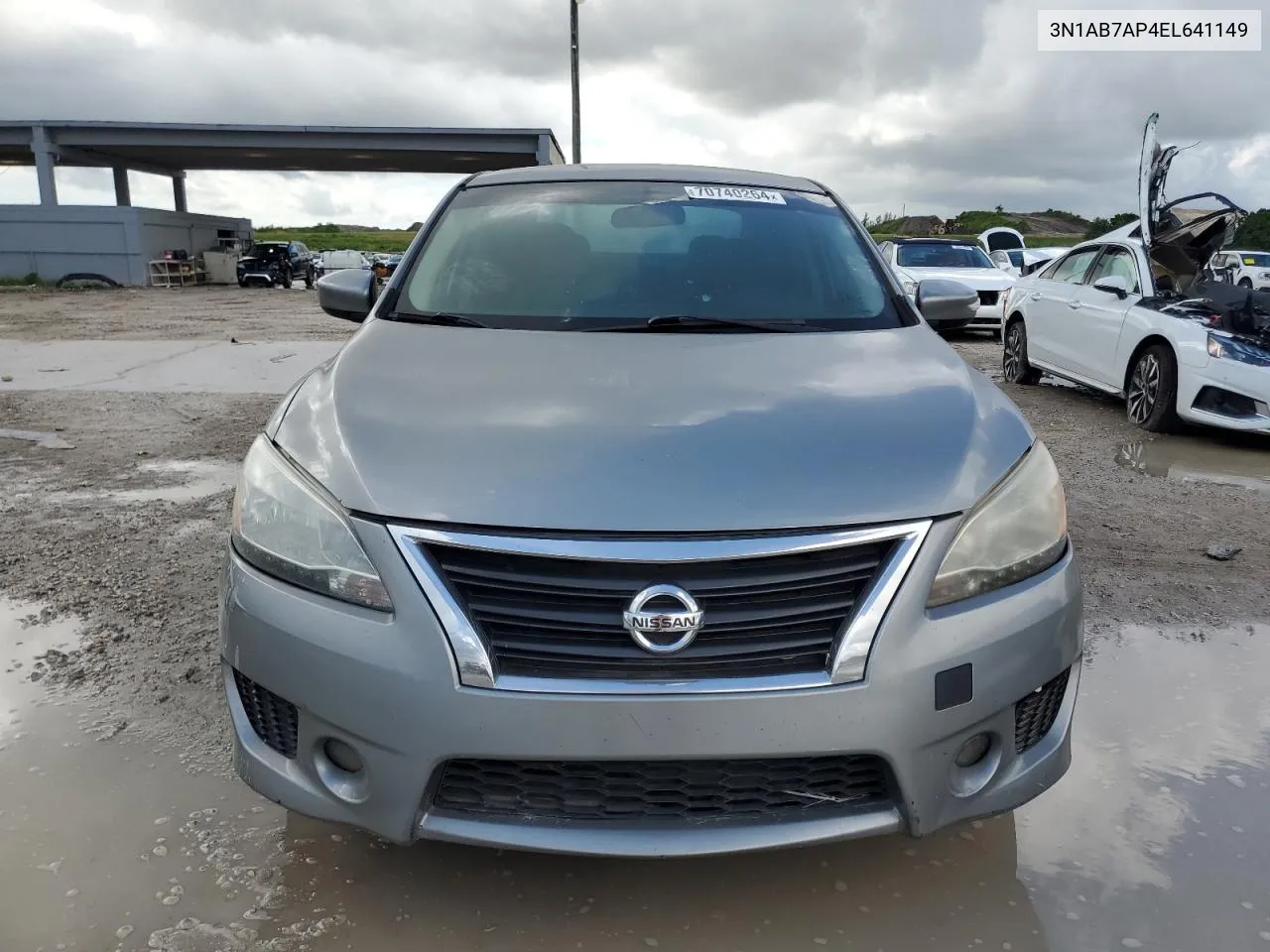 2014 Nissan Sentra S VIN: 3N1AB7AP4EL641149 Lot: 70740264