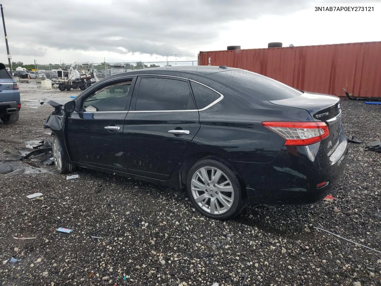 2014 Nissan Sentra S VIN: 3N1AB7AP0EY273121 Lot: 70882414