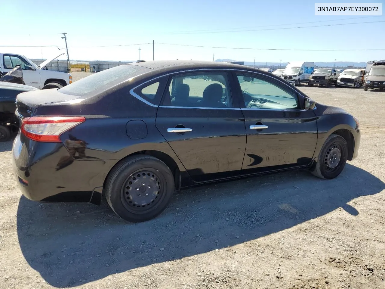 2014 Nissan Sentra S VIN: 3N1AB7AP7EY300072 Lot: 71070774