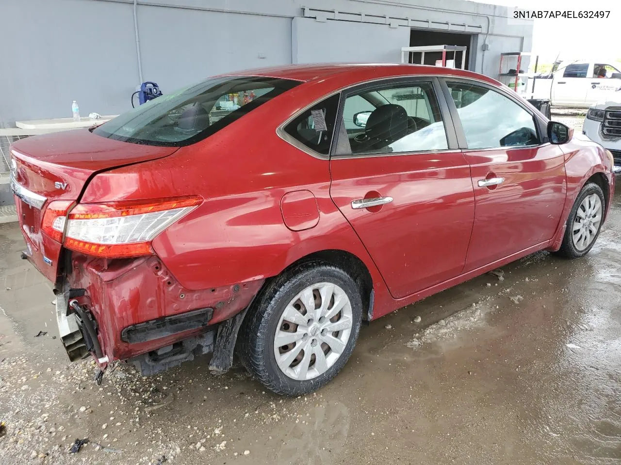 2014 Nissan Sentra S VIN: 3N1AB7AP4EL632497 Lot: 71246944