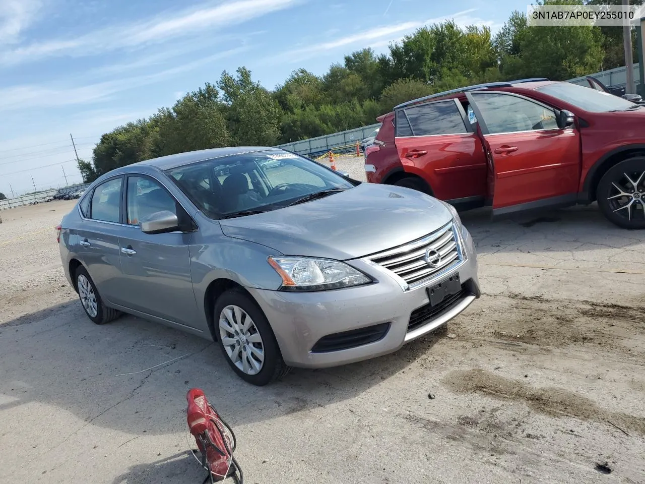 2014 Nissan Sentra S VIN: 3N1AB7AP0EY255010 Lot: 71456774