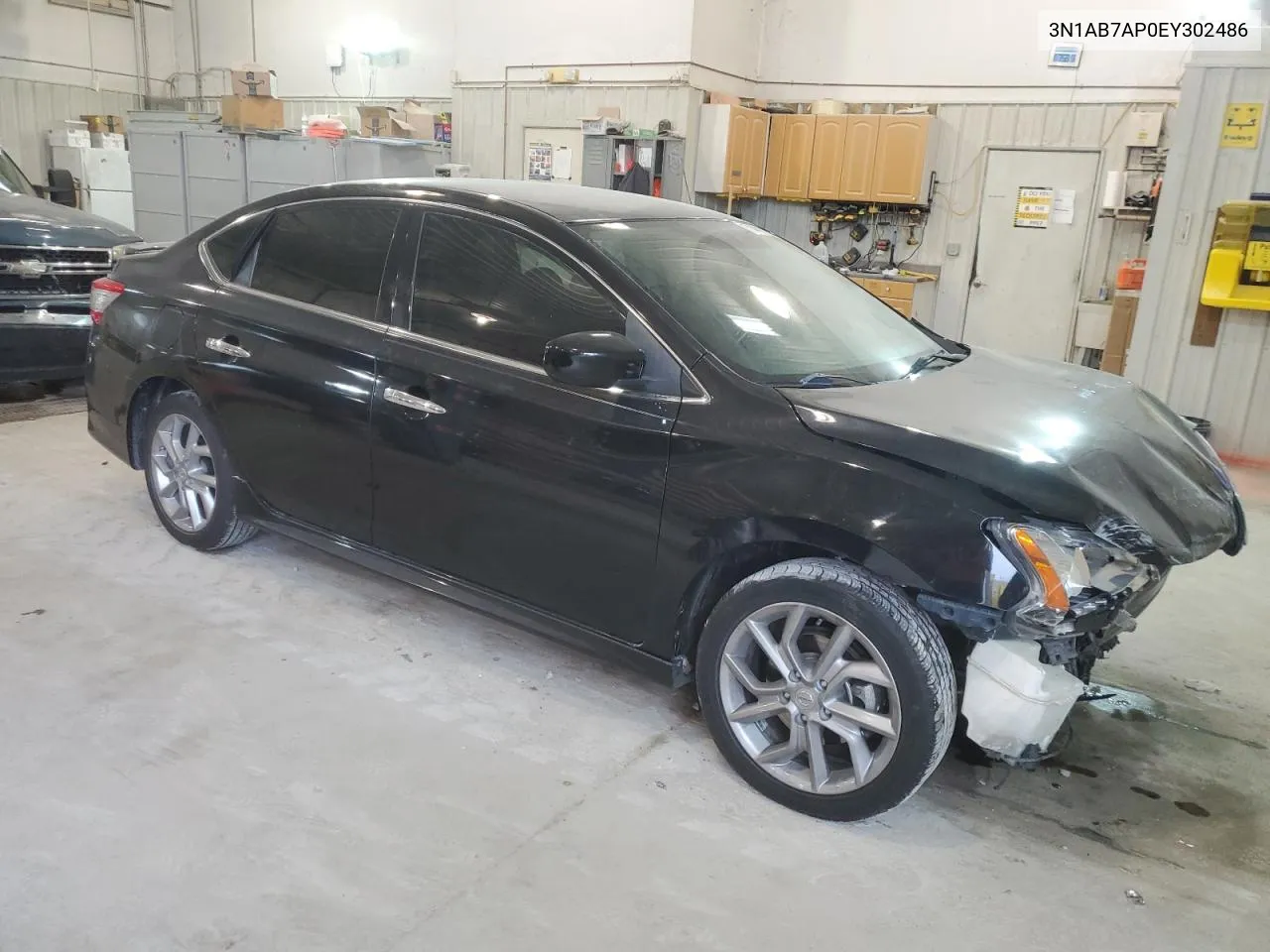 2014 Nissan Sentra S VIN: 3N1AB7AP0EY302486 Lot: 71481794