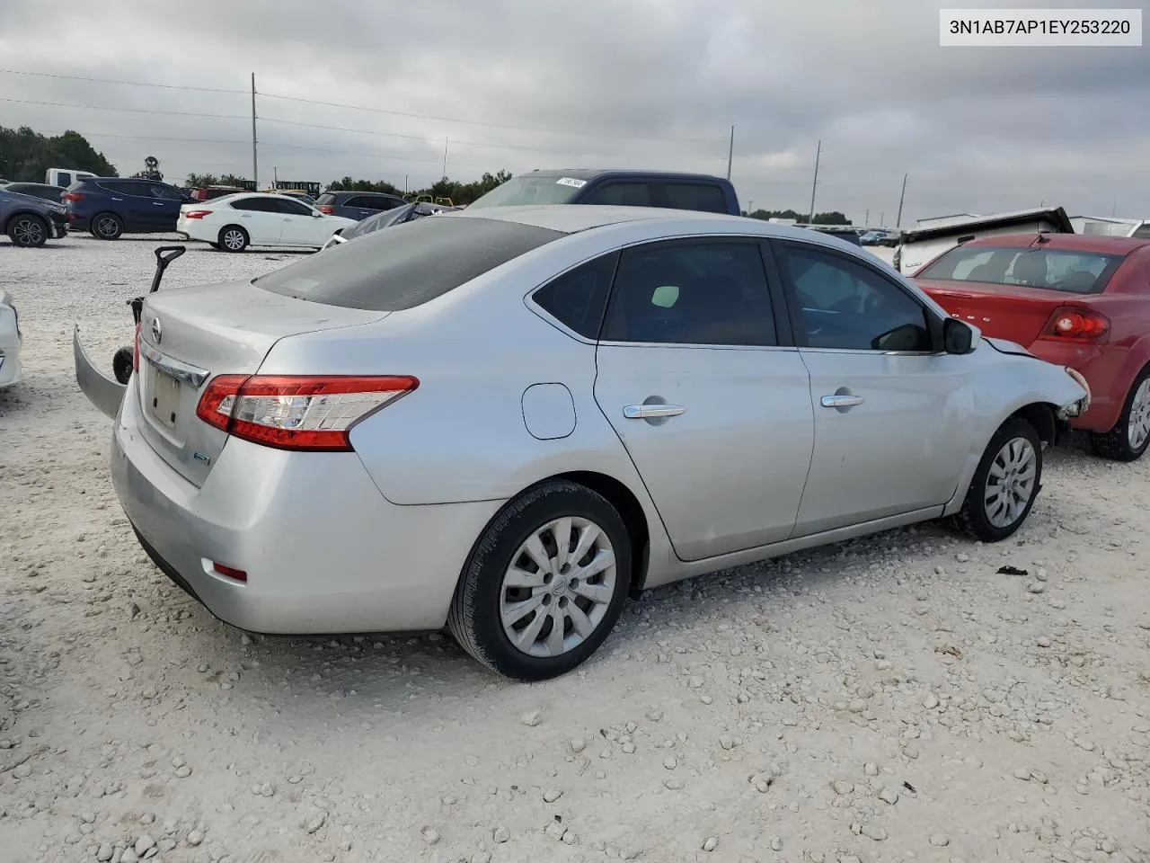 2014 Nissan Sentra S VIN: 3N1AB7AP1EY253220 Lot: 71550304