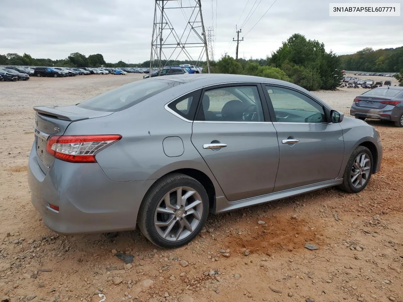 2014 Nissan Sentra S VIN: 3N1AB7AP5EL607771 Lot: 71571104