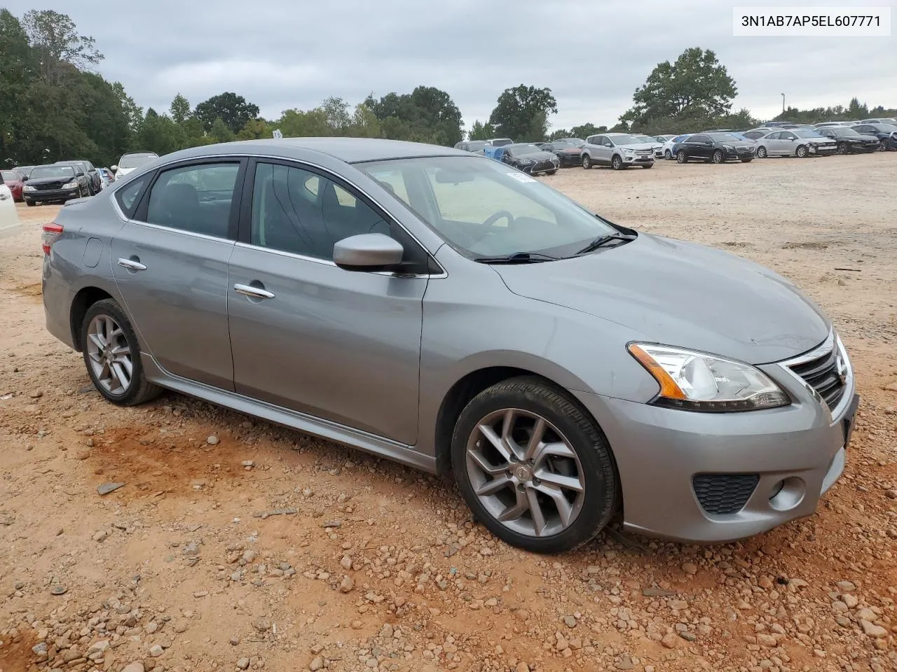 2014 Nissan Sentra S VIN: 3N1AB7AP5EL607771 Lot: 71571104