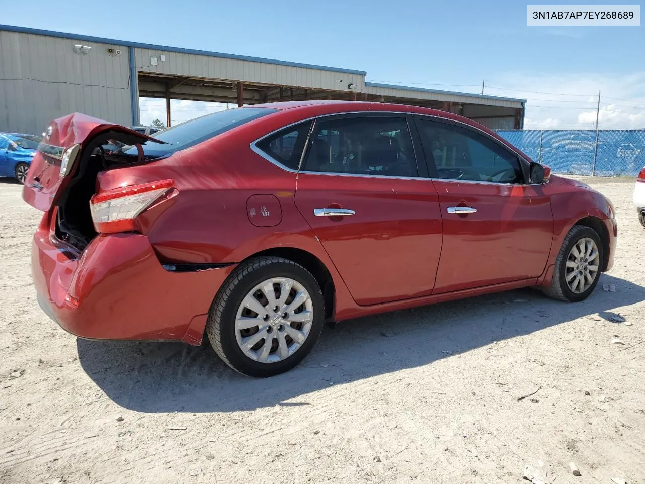 3N1AB7AP7EY268689 2014 Nissan Sentra S