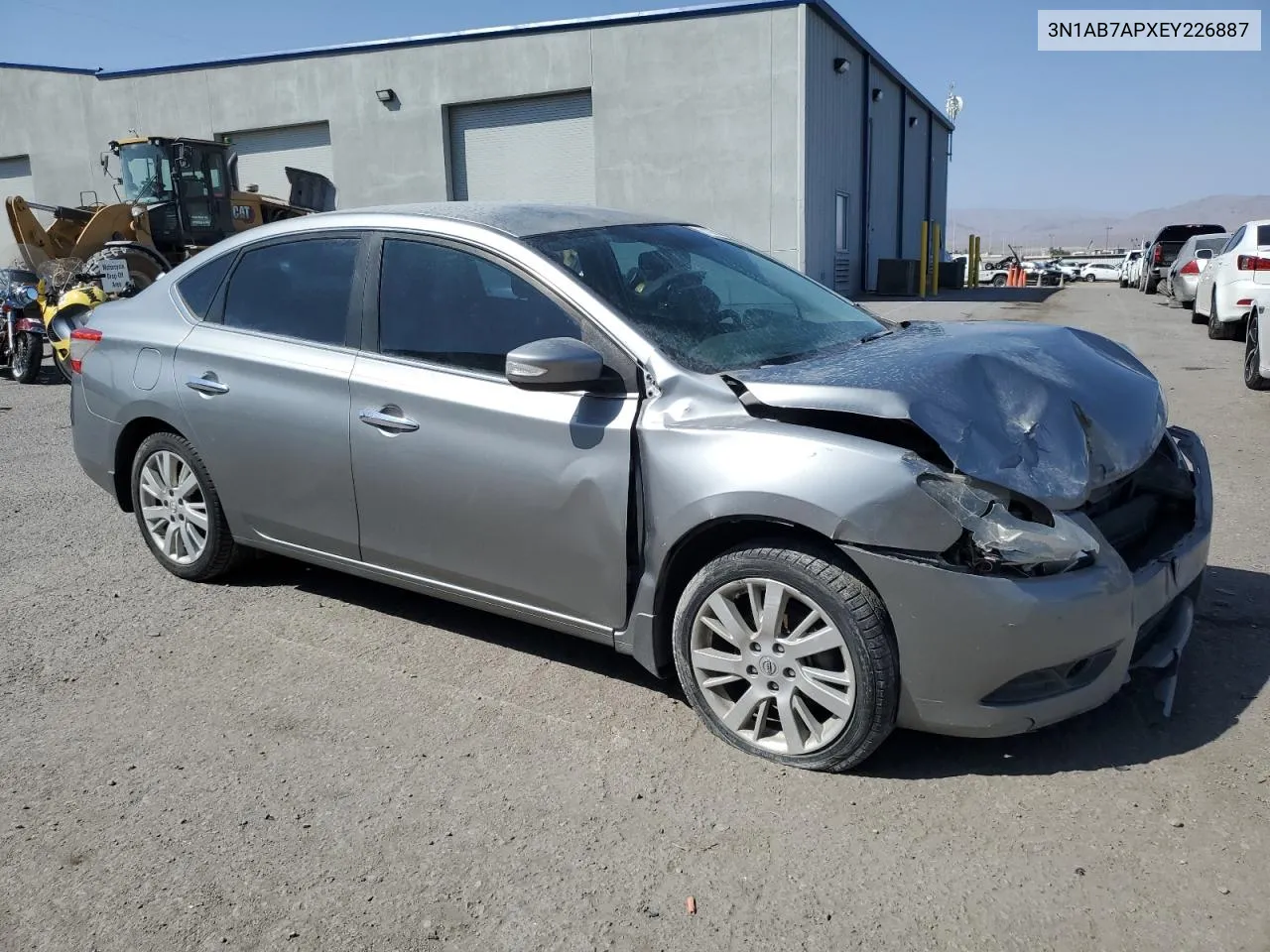 2014 Nissan Sentra S VIN: 3N1AB7APXEY226887 Lot: 71837484