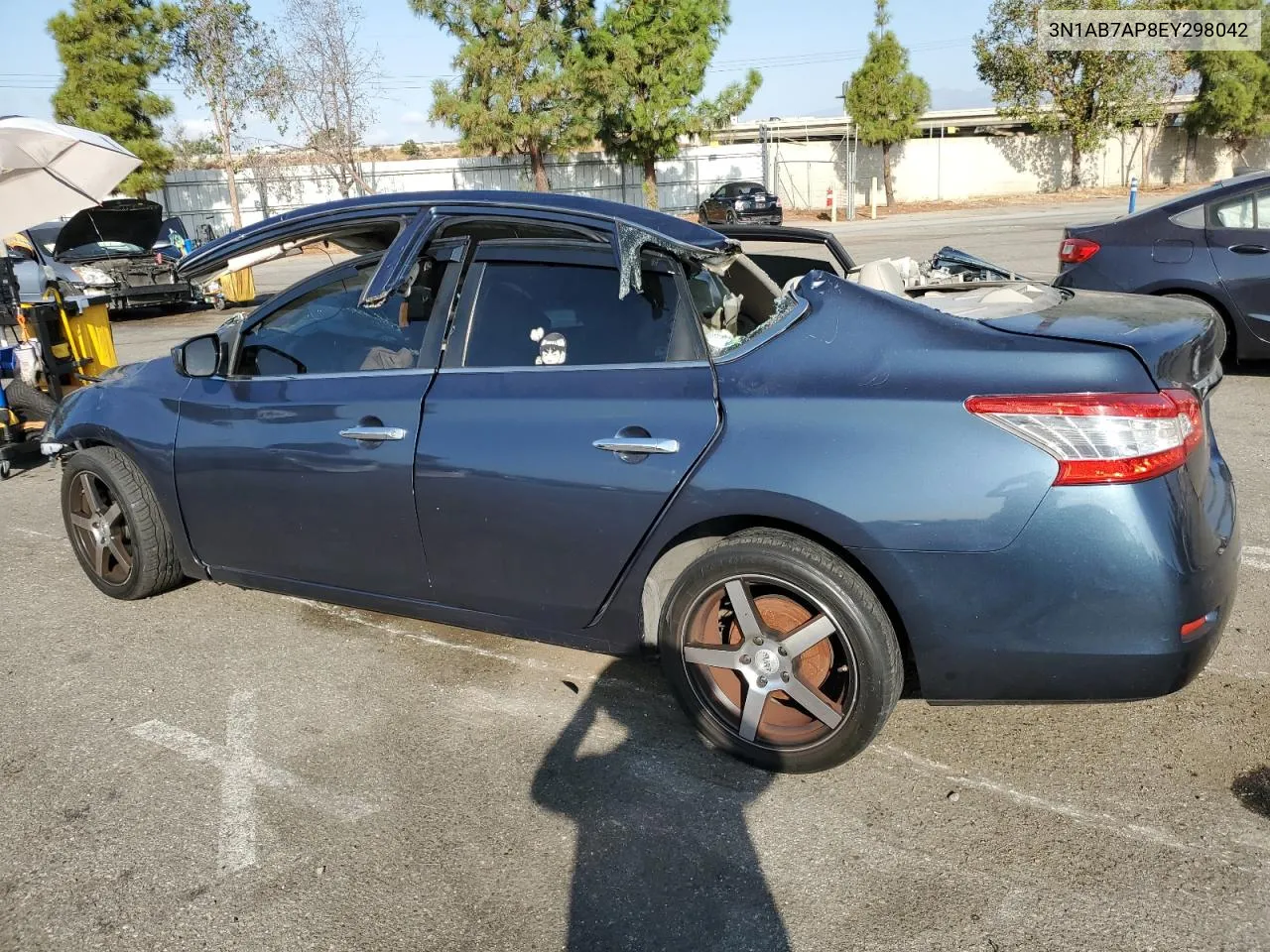 2014 Nissan Sentra S VIN: 3N1AB7AP8EY298042 Lot: 71885414