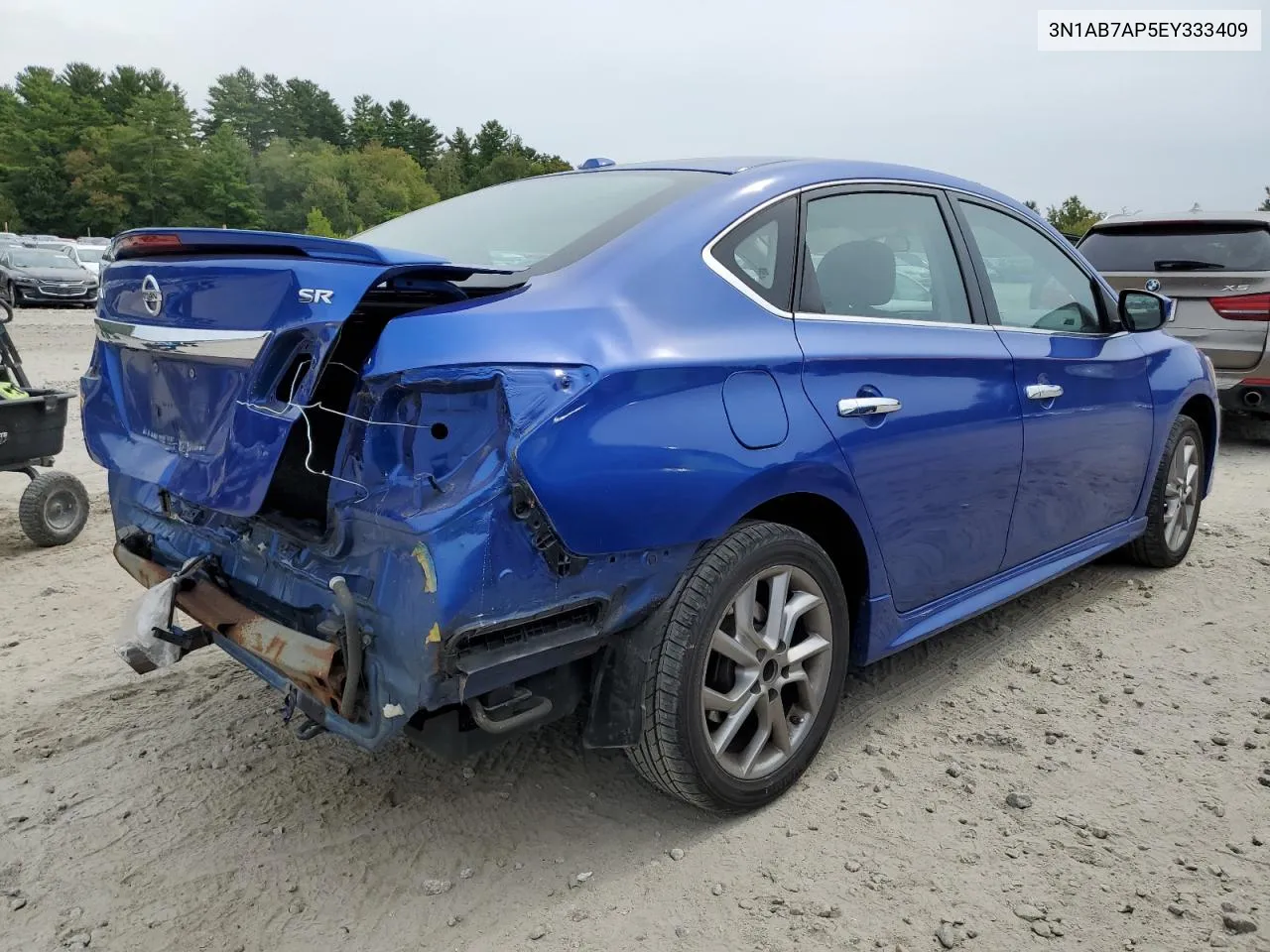 2014 Nissan Sentra S VIN: 3N1AB7AP5EY333409 Lot: 71999944