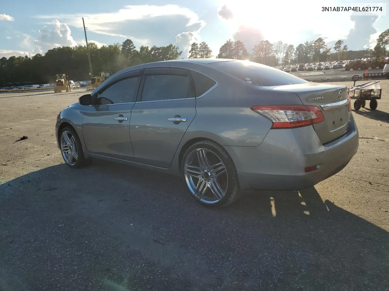 2014 Nissan Sentra S VIN: 3N1AB7AP4EL621774 Lot: 72198224