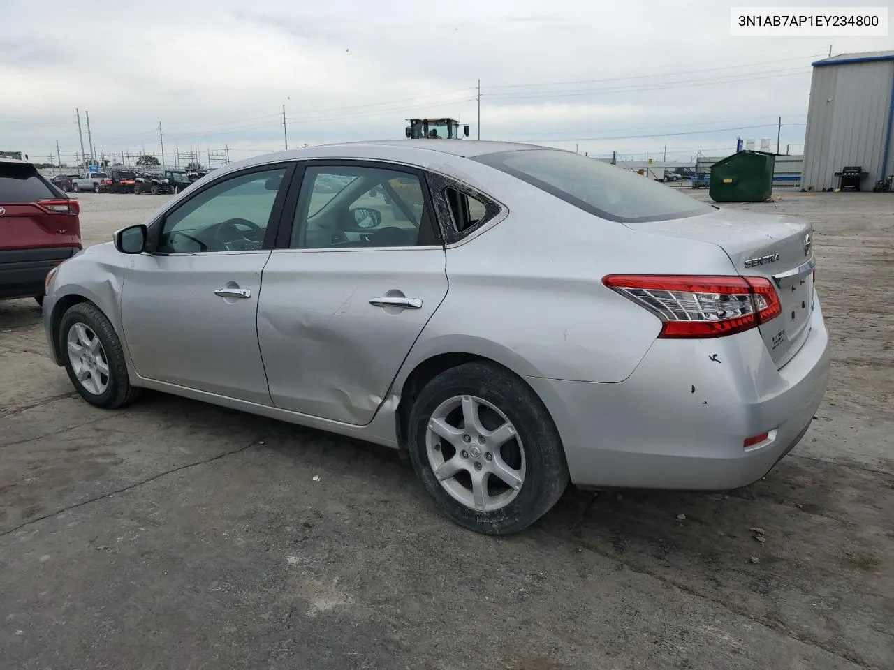 2014 Nissan Sentra S VIN: 3N1AB7AP1EY234800 Lot: 73009524