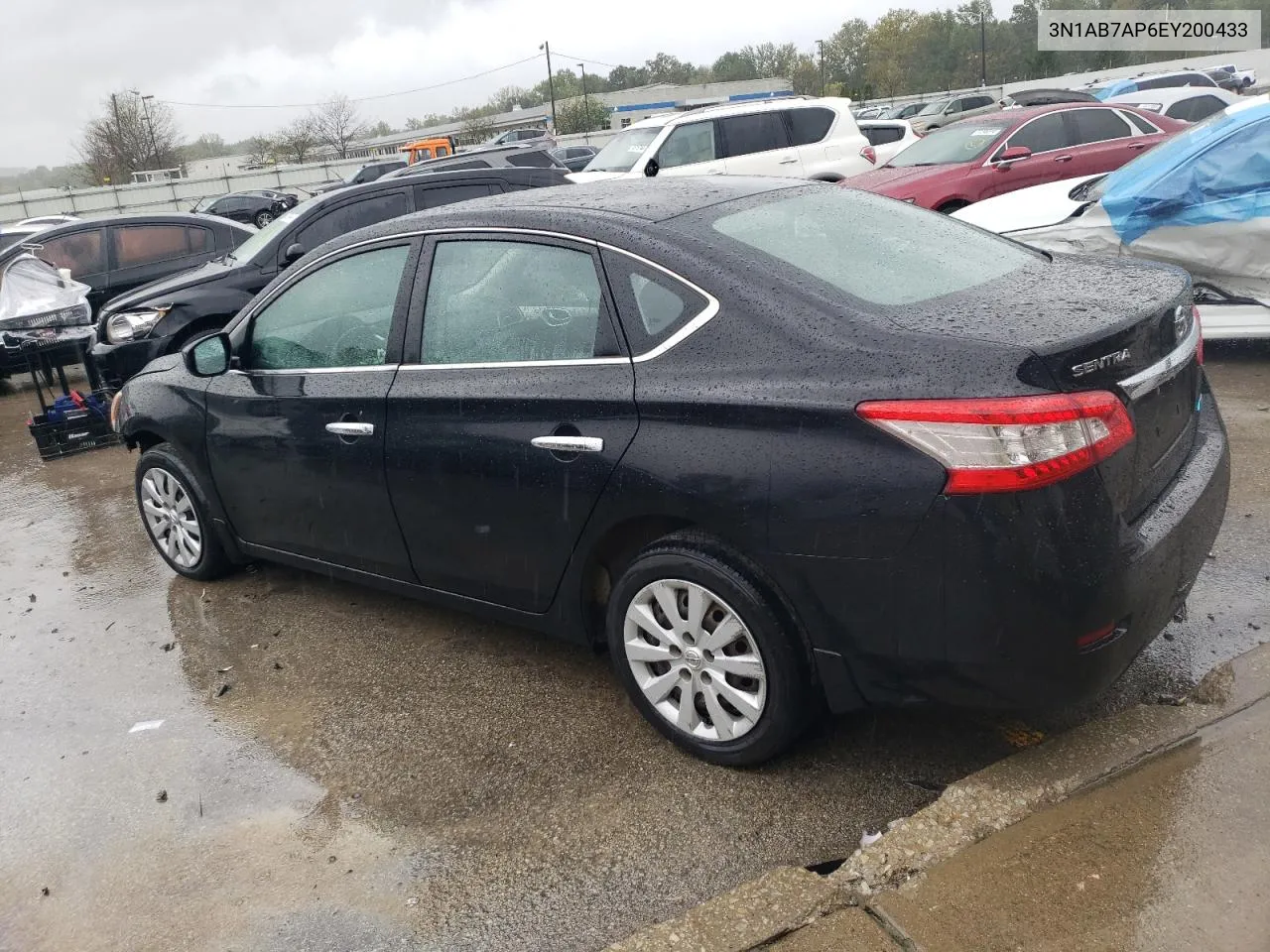 2014 Nissan Sentra S VIN: 3N1AB7AP6EY200433 Lot: 73033114