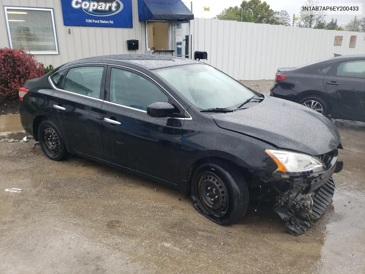 2014 Nissan Sentra S VIN: 3N1AB7AP6EY200433 Lot: 73033114