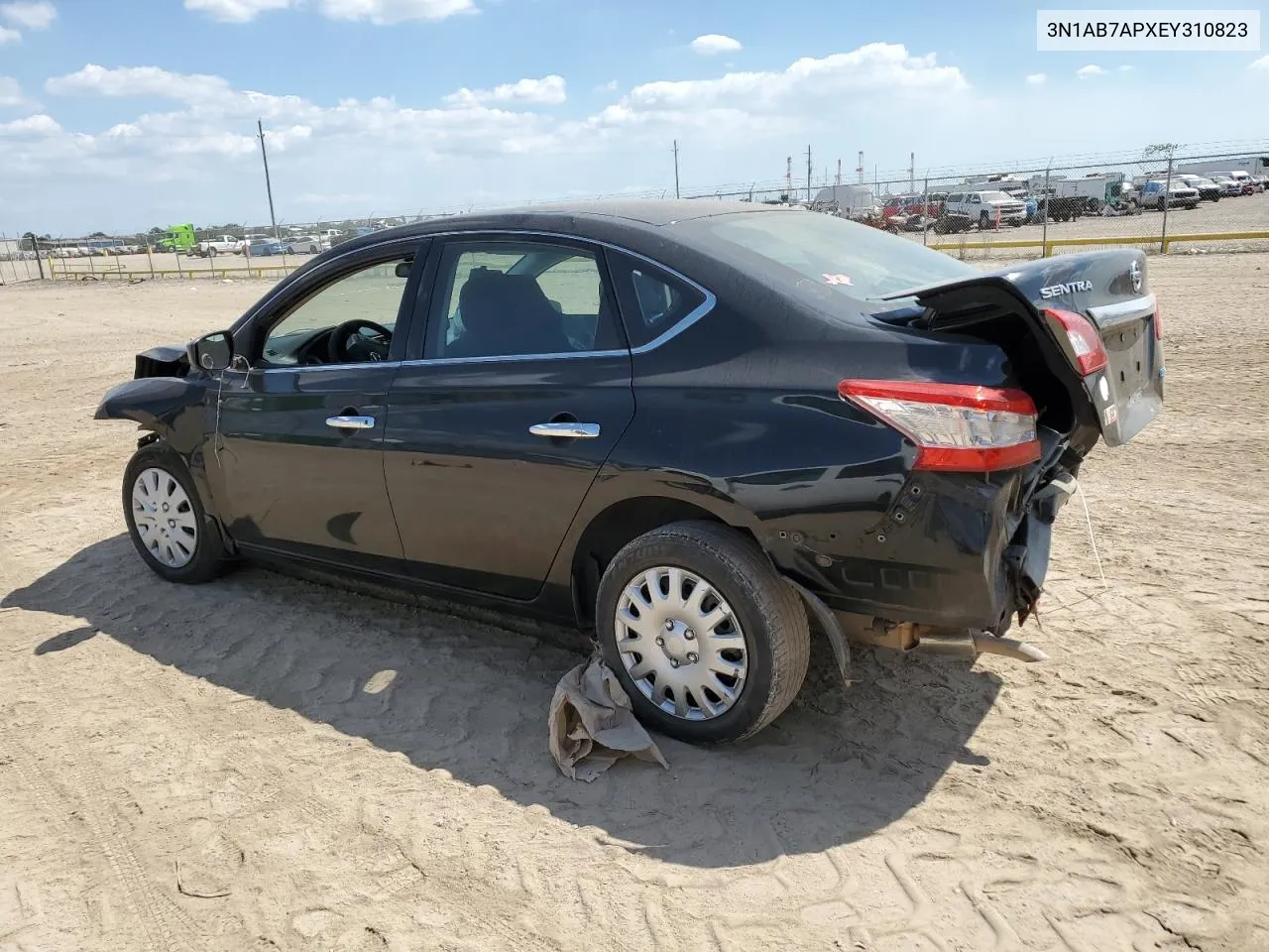 2014 Nissan Sentra S VIN: 3N1AB7APXEY310823 Lot: 73380684