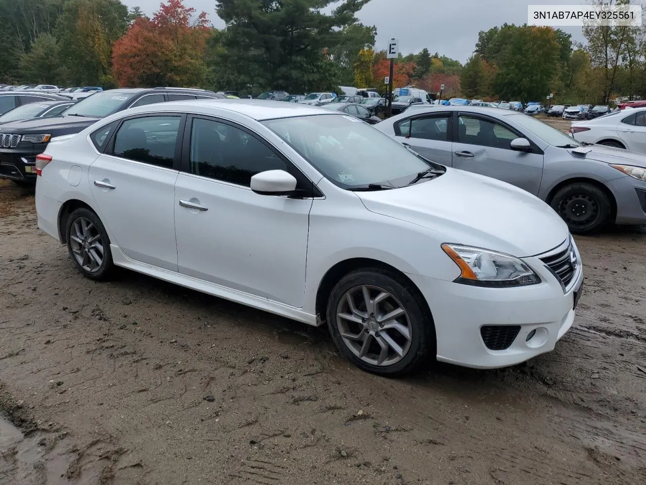 2014 Nissan Sentra S VIN: 3N1AB7AP4EY325561 Lot: 73481544