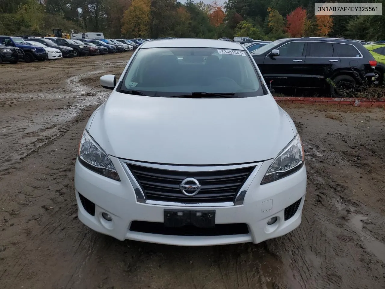 2014 Nissan Sentra S VIN: 3N1AB7AP4EY325561 Lot: 73481544