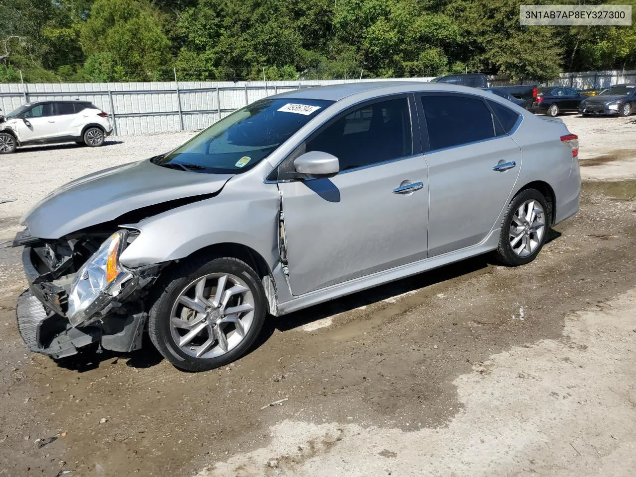 2014 Nissan Sentra S VIN: 3N1AB7AP8EY327300 Lot: 74936794