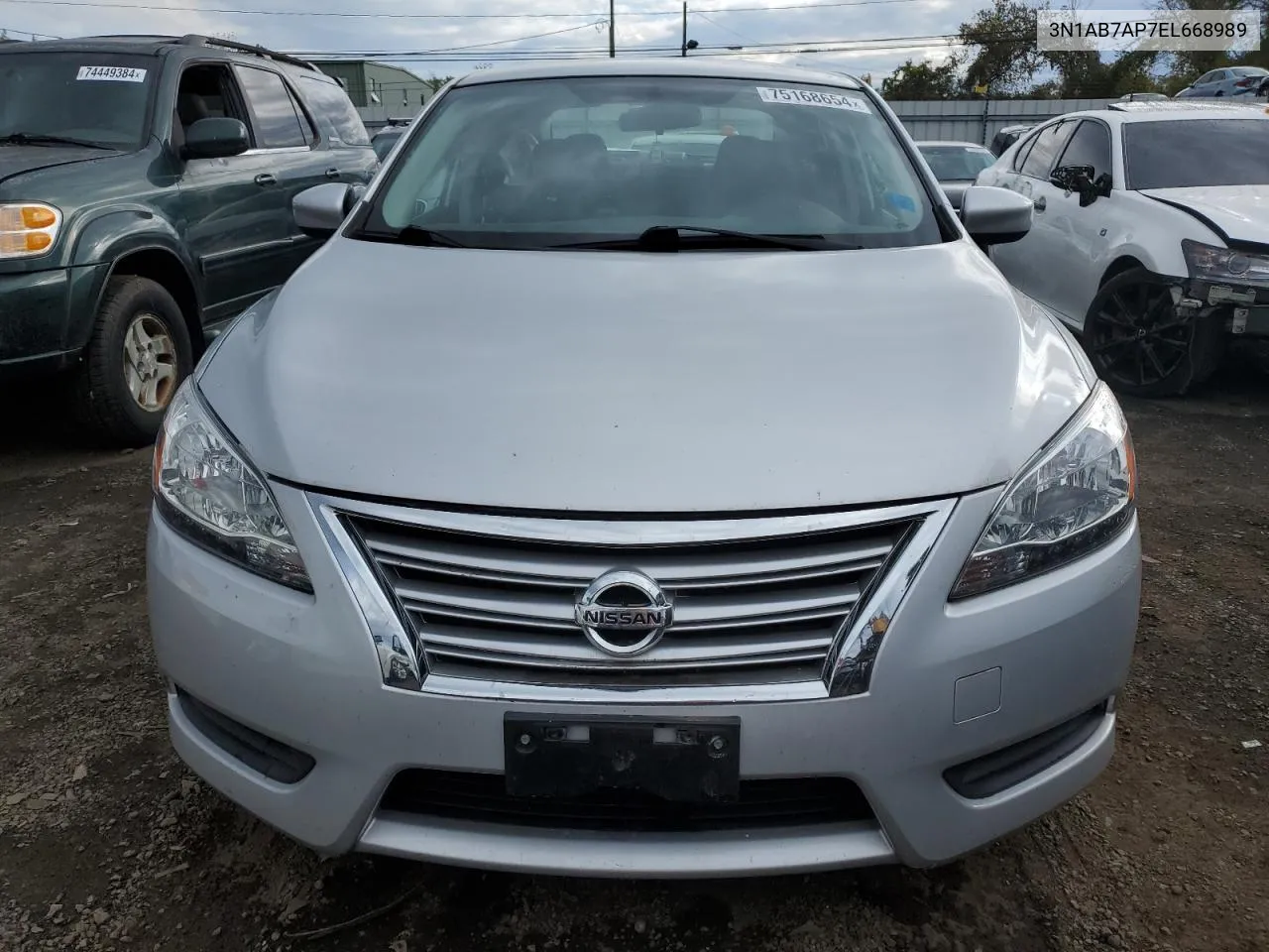 3N1AB7AP7EL668989 2014 Nissan Sentra S