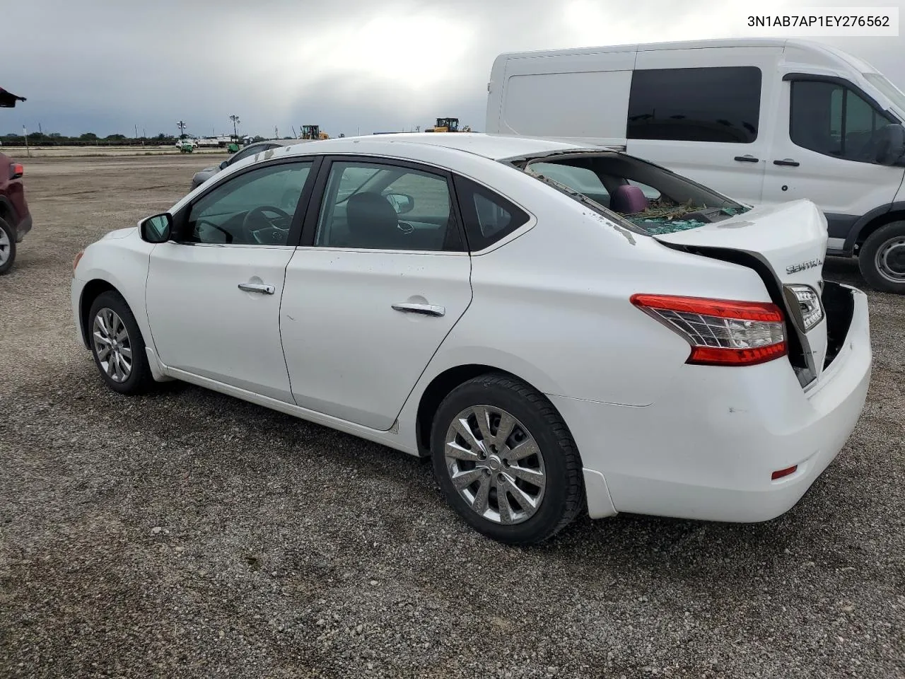 2014 Nissan Sentra S VIN: 3N1AB7AP1EY276562 Lot: 75404504