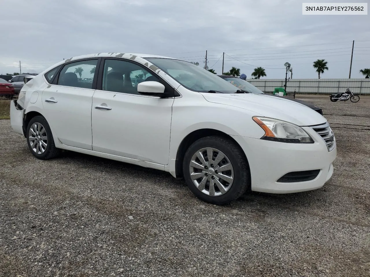 2014 Nissan Sentra S VIN: 3N1AB7AP1EY276562 Lot: 75404504