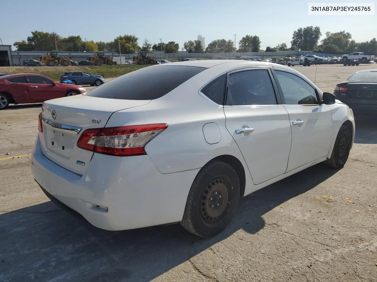 3N1AB7AP3EY245765 2014 Nissan Sentra S