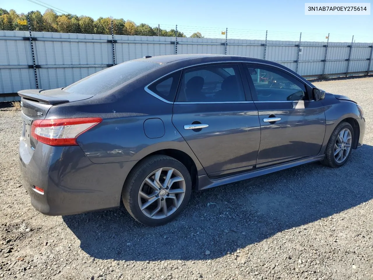 2014 Nissan Sentra S VIN: 3N1AB7AP0EY275614 Lot: 75703194