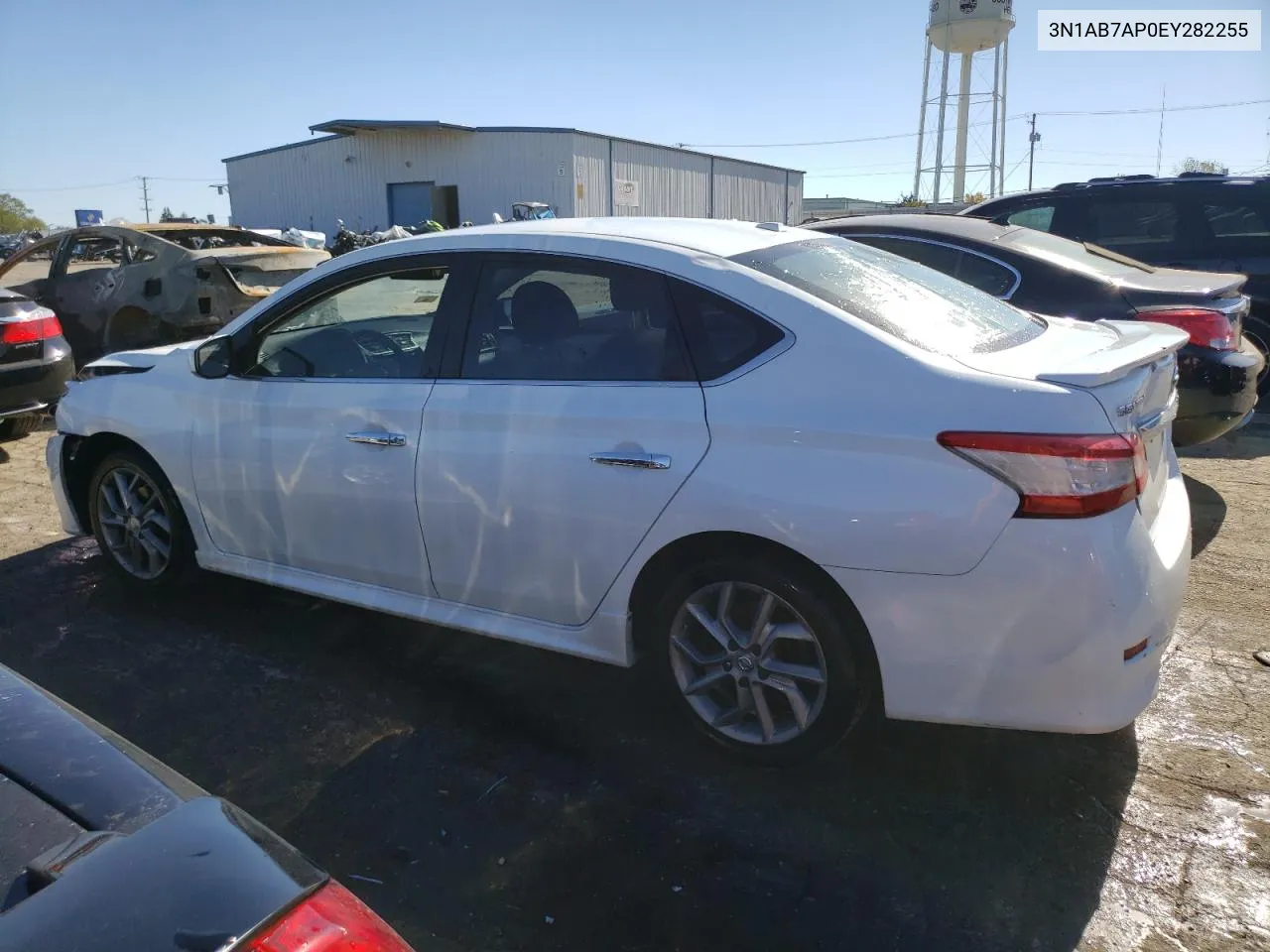 2014 Nissan Sentra S VIN: 3N1AB7AP0EY282255 Lot: 76530694