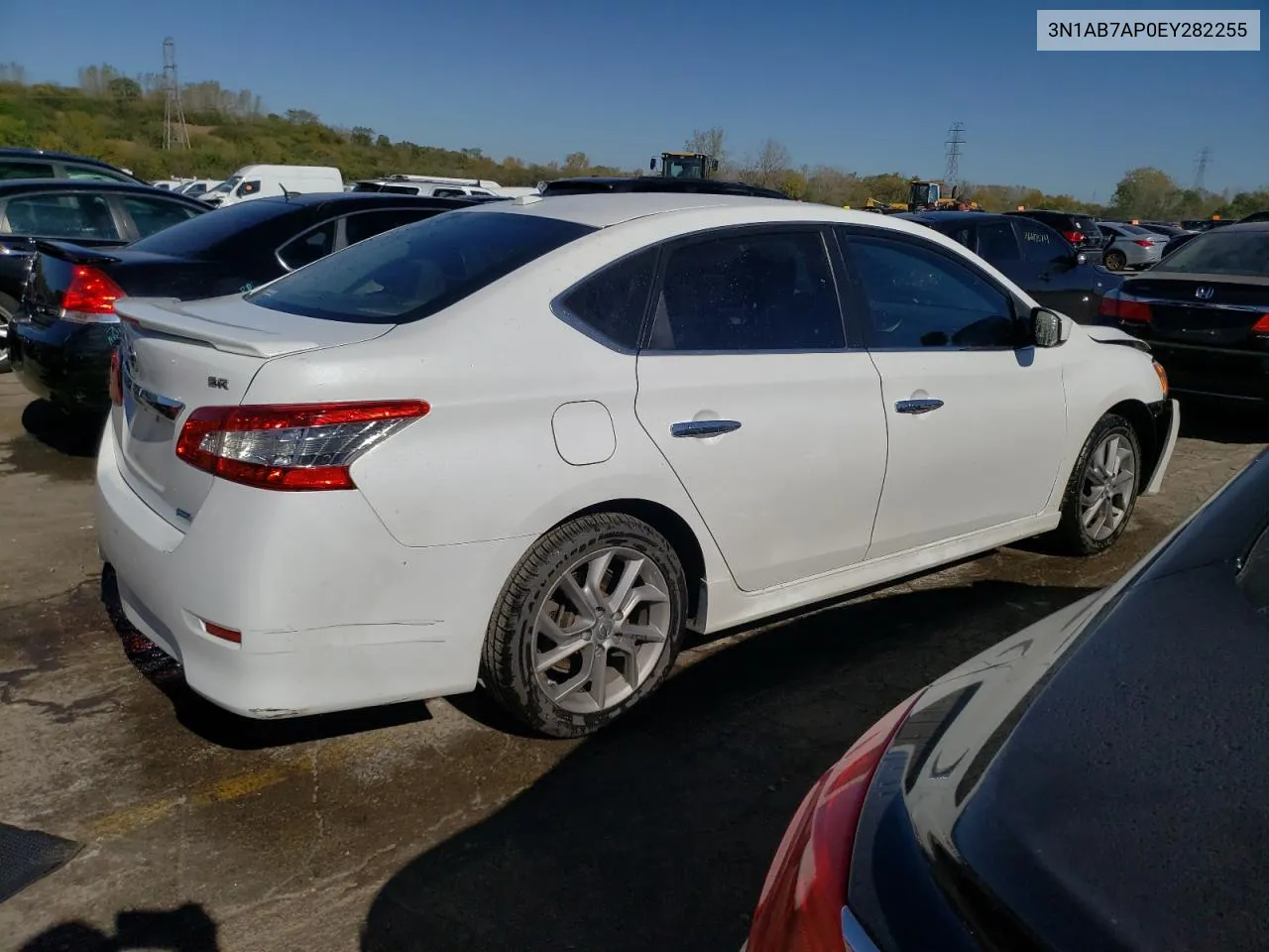 2014 Nissan Sentra S VIN: 3N1AB7AP0EY282255 Lot: 76530694