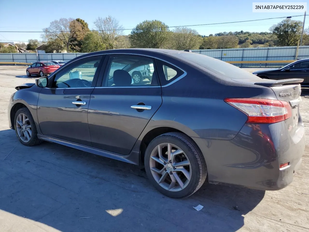 2014 Nissan Sentra S VIN: 3N1AB7AP6EY252239 Lot: 76926244