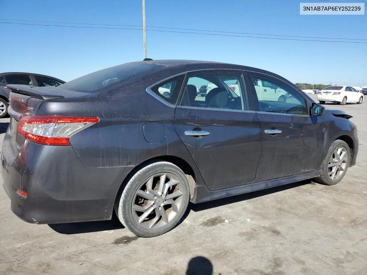 2014 Nissan Sentra S VIN: 3N1AB7AP6EY252239 Lot: 76926244