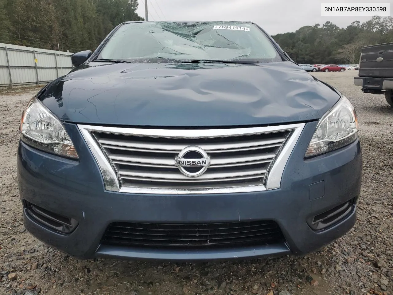 2014 Nissan Sentra S VIN: 3N1AB7AP8EY330598 Lot: 76941914