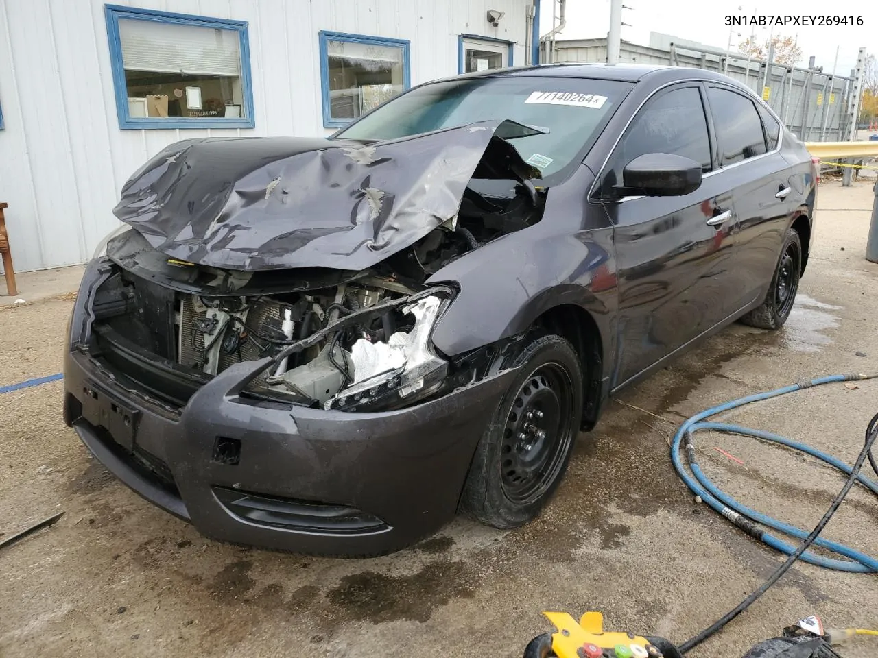 2014 Nissan Sentra S VIN: 3N1AB7APXEY269416 Lot: 77140264