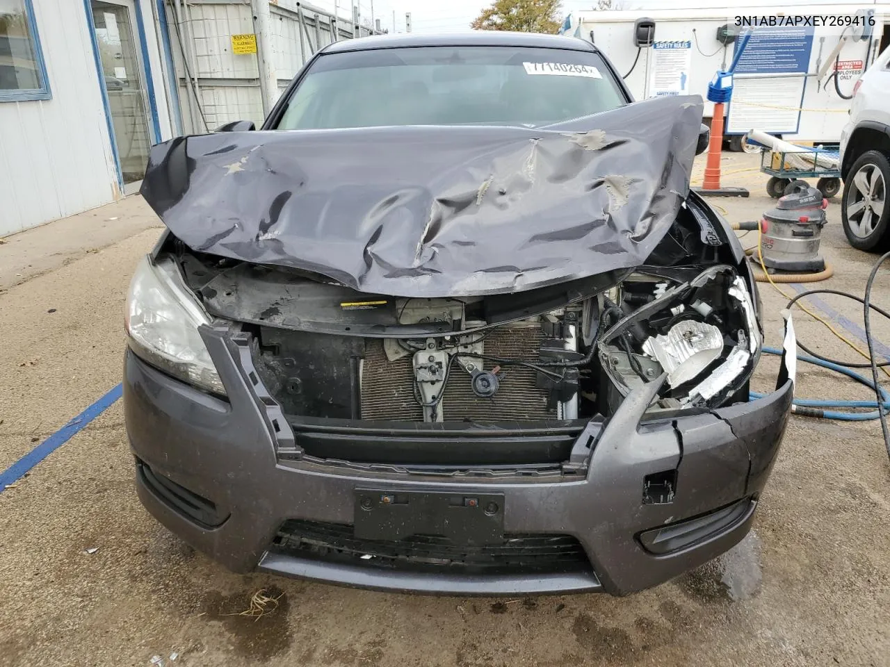 2014 Nissan Sentra S VIN: 3N1AB7APXEY269416 Lot: 77140264