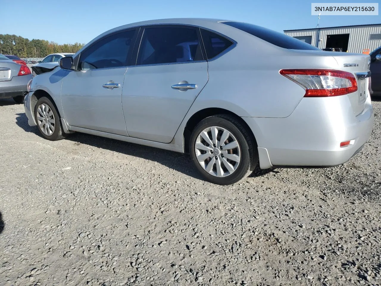 2014 Nissan Sentra S VIN: 3N1AB7AP6EY215630 Lot: 77434184