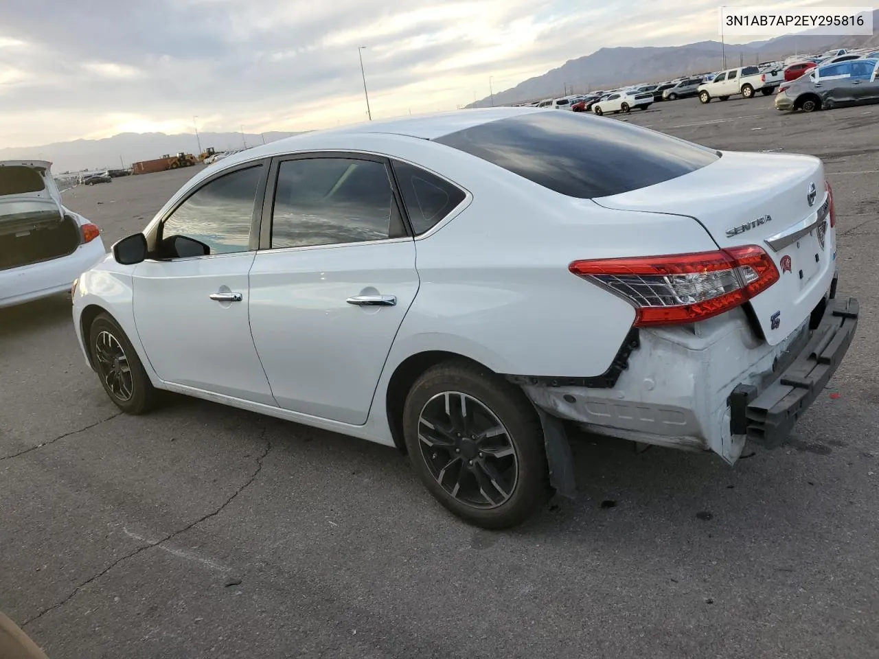 2014 Nissan Sentra S VIN: 3N1AB7AP2EY295816 Lot: 77664804